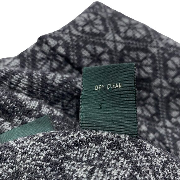 MAGLIFICIO Men Merino Wool Pullover Sweater Sz M Gray Long Sleeve Italy 46-19 - Picture 6 of 16